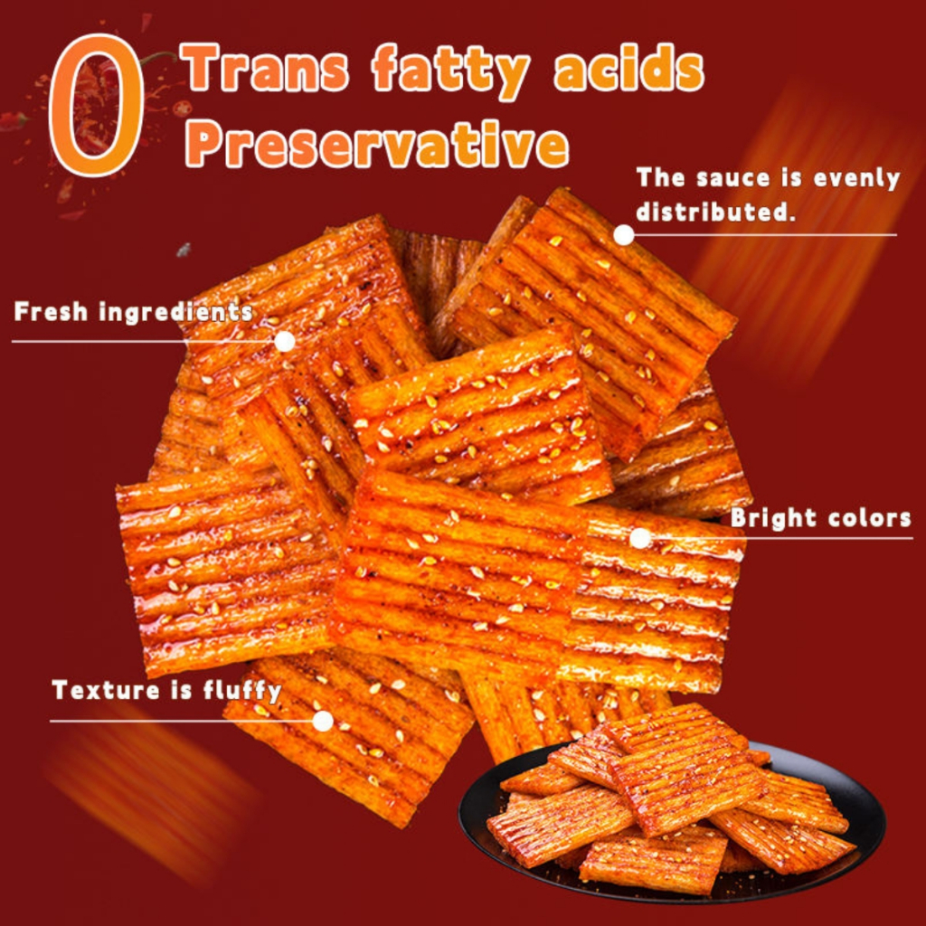 Bịch 6ói Snack Sườn Dê Nướng Hằng Đại, Pò Miếng Hằng Đại Mini, Đồ Ăn Vặt Tuổi Thơ Siêu Cay - Tiệm Ăn Vặt Dudu