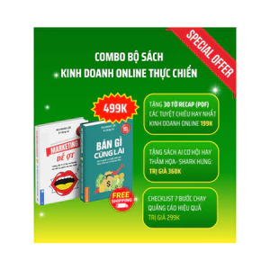 COMBO SÁCH KINH DOANH BÁN GÌ CŨNG LÃI