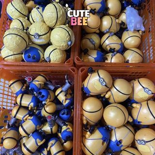 Set 4 mô hình Mega Minion xuất xịn, lỗi lem sơn - Đồ chơi CUTE BEE