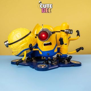 Set 4 mô hình Mega Minion xuất xịn, lỗi lem sơn - Đồ chơi CUTE BEE