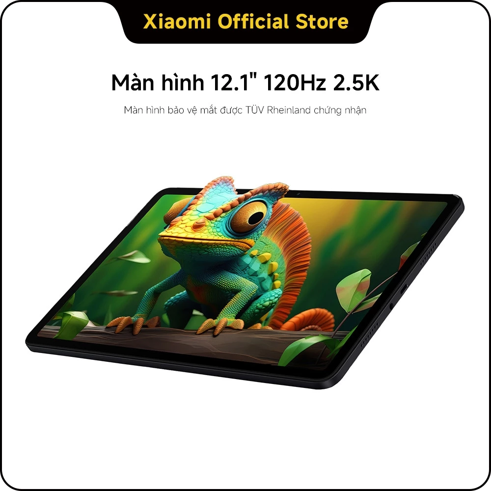 [New] Máy tính bảng POCO Pad M1 | 8GB+256GB, màn hình 12.1'' 120Hz 2.5K, pin khủng 12000mAh, Snapdragon® 7s Gen 4, hỗ tr