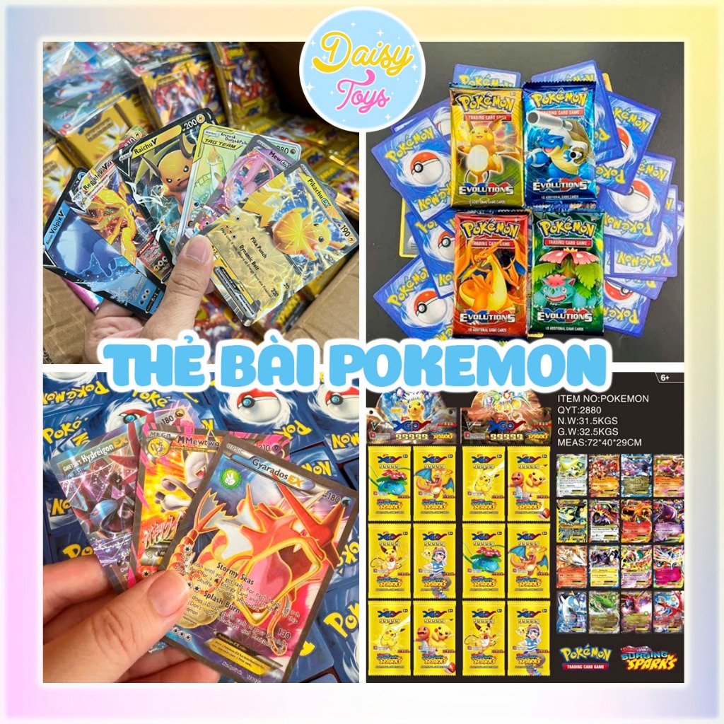 Pokemon pack - Giá Tốt, Sale Tháng 07, Ship 0 Đồng | Shopee Việt Nam