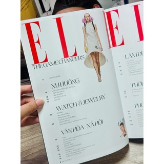 Tạp Chí Elle tháng 2/2026 - Issue 4 – The Game Changers - Bìa Jeeno - An Thư Book