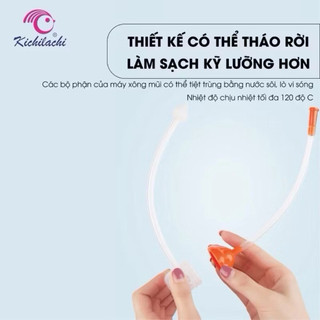 Dụng Cụ Hút Mũi Kichilachi Kèm Nhíp Gắp Rỉ Mũi Và Cọ Ống Hút