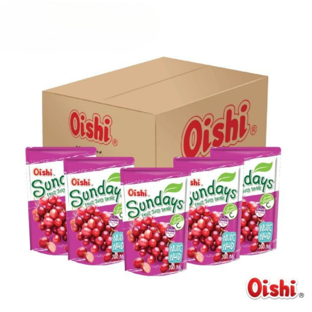 Nước Oishi Vị Trái Cây, Nước Oishi Vị Trái Cây Nhiều Vị, Đồ Uống Giải Khát - Tiệm Ăn Vặt DuDu
