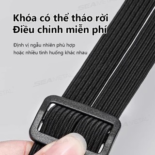 SEAMETAL Dây Ràng Nhỏ Gọn Tiện Lợi - Ràng đồ , Nón Bảo hiểm - Co Giãn Tốt