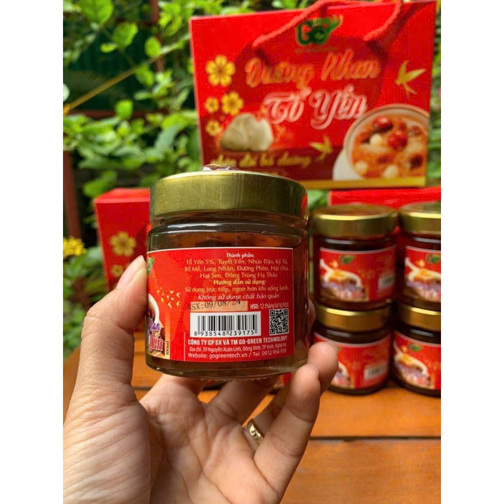 Chè Dưỡng Nhan Tổ Yến Lọ 100ML GreenTech Bồi Bổ Sức Khỏe Tăng Cường Đề Kháng Hỗ Trợ Tiêu Hóa