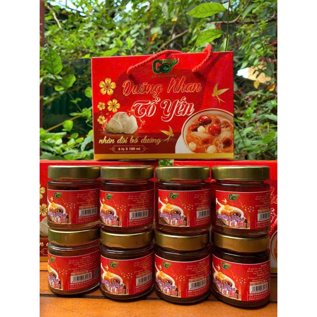 Chè Dưỡng Nhan Tổ Yến Lọ 100ML GreenTech Bồi Bổ Sức Khỏe Tăng Cường Đề Kháng Hỗ Trợ Tiêu Hóa