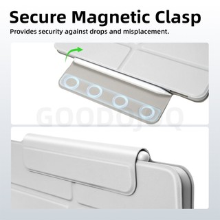 Ốp Lưng Máy Tính Bảng GOOJODOQ Đa Năng - Gập Y 4 Góc, Chống Sốc, Siêu Mỏng, Tự Động Sáng Màn Hình
