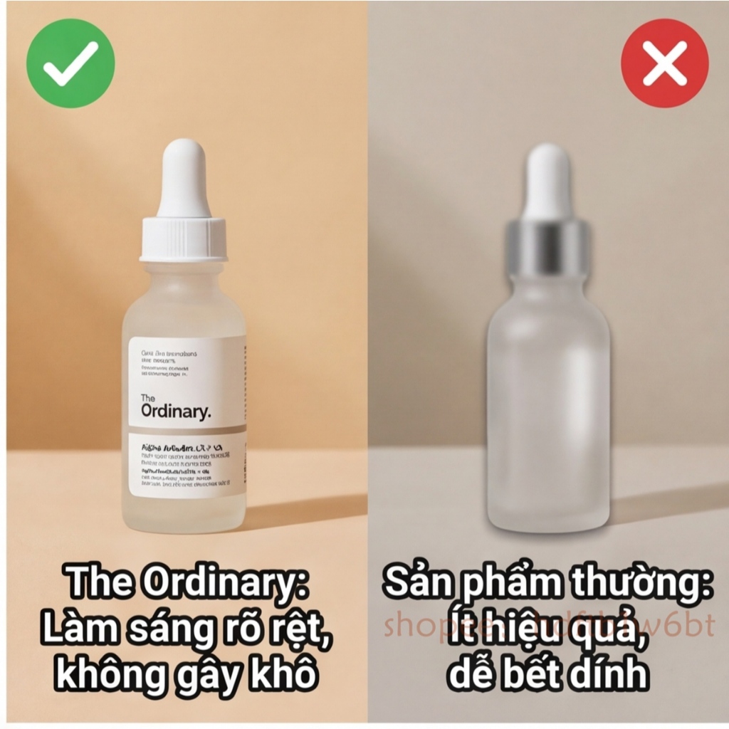 【Còn hàng】The Ordinary Alpha Arbutin 2%+HA 30ml CònhàngCấpẩmTinh chất dưỡng Chống lão hóa Chăm SócDa