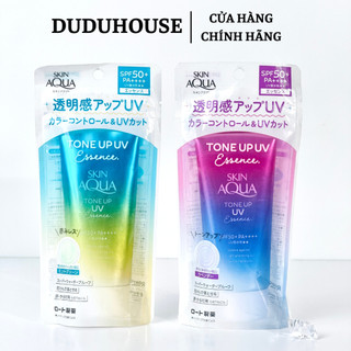 Kem Chống Nắng Sunplay Skin Aqua Tone Up Essence UV Milk SPF50+ PA++++ 80g Duduhouse