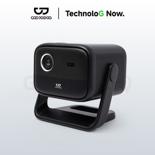 Máy Chiếu GOOJODOQ 4K - Android + Google TV, Tự Động Lấy Nét, 20800mAh, Wi-Fi 6, MEMC
