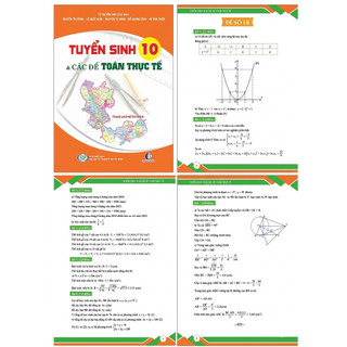 Combo Ôn Thi Tuyển Sinh 10 Thực Tế - Toán, Văn, Anh