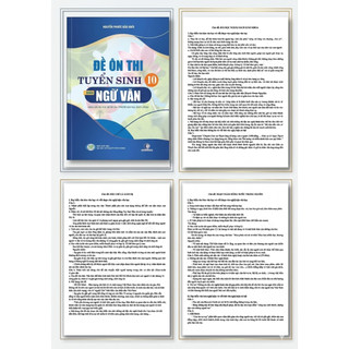 Combo Ôn Thi Tuyển Sinh 10 Thực Tế - Toán, Văn, Anh