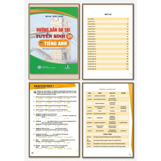 Combo Ôn Thi Tuyển Sinh 10 Thực Tế - Toán, Văn, Anh