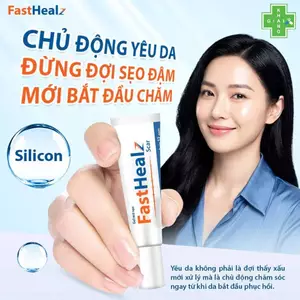 Gel mờ sẹo FastHealz Scar trong suốt, không lo bết dính lại an toàn và hiệu quả cho mọi đối tượng (Chai 10g)