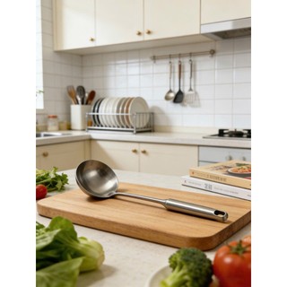 Vá xẻng inox loại tốt tay cầm thoải mái, viền bo tròn không gây trầy xước,
