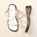 Giày Sandal Nữ Đế Xuồng 5cm Quai Mảnh Pixie H307 — ảnh 6