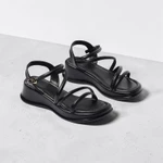 Giày Sandal Nữ Đế Xuồng 5cm Quai Mảnh Pixie H307 — ảnh 2