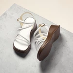 Giày Sandal Nữ Đế Xuồng 5cm Quai Mảnh Pixie H307 — ảnh 7