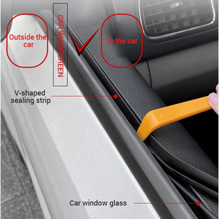 SEAMETAL Dải dán đóng kín khe cửa sổ xe hơi bằng cao su chống ồn cách nhiệt chống chịu thời tiết tiện lợi