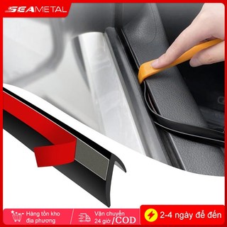 SEAMETAL Dải dán đóng kín khe cửa sổ xe hơi bằng cao su chống ồn cách nhiệt chống chịu thời tiết tiện lợi