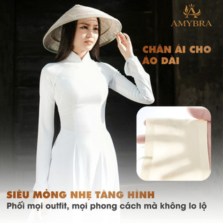 [ BST 2026 ] Áo Ngực Nữ Không Gọng Ôm Ngực Mềm Mại, Áo Lót Đúc Su Tàng Hình Thoáng Khí AMYBRA A01