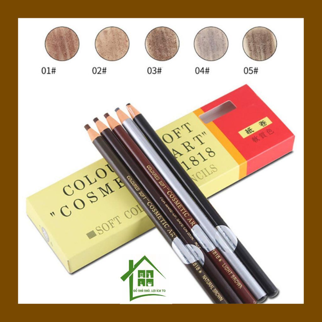 Chì xé kẻ chân mày Cosmetic Art Eyebrow Pencil, bút trang điểm mắt gảy sợi, đẹp tự nhiên.