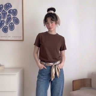 Áo thun Babytee basic hot trend cotton cao cấp phong cách hàn quốc xinh xắn