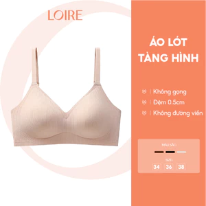 Áo Lót Không Gọng Su Gân Al250731 Đệm Mỏng 0.5cm Mặc Đi Làm/Đi Tiệc Loire