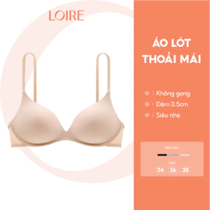 Áo Lót Không Gọng Loire BRTS14 Đệm 0.5cm Thoải Mái Cup Ngực Nhỏ Không Lộ Viền Ôm Phom Ngực