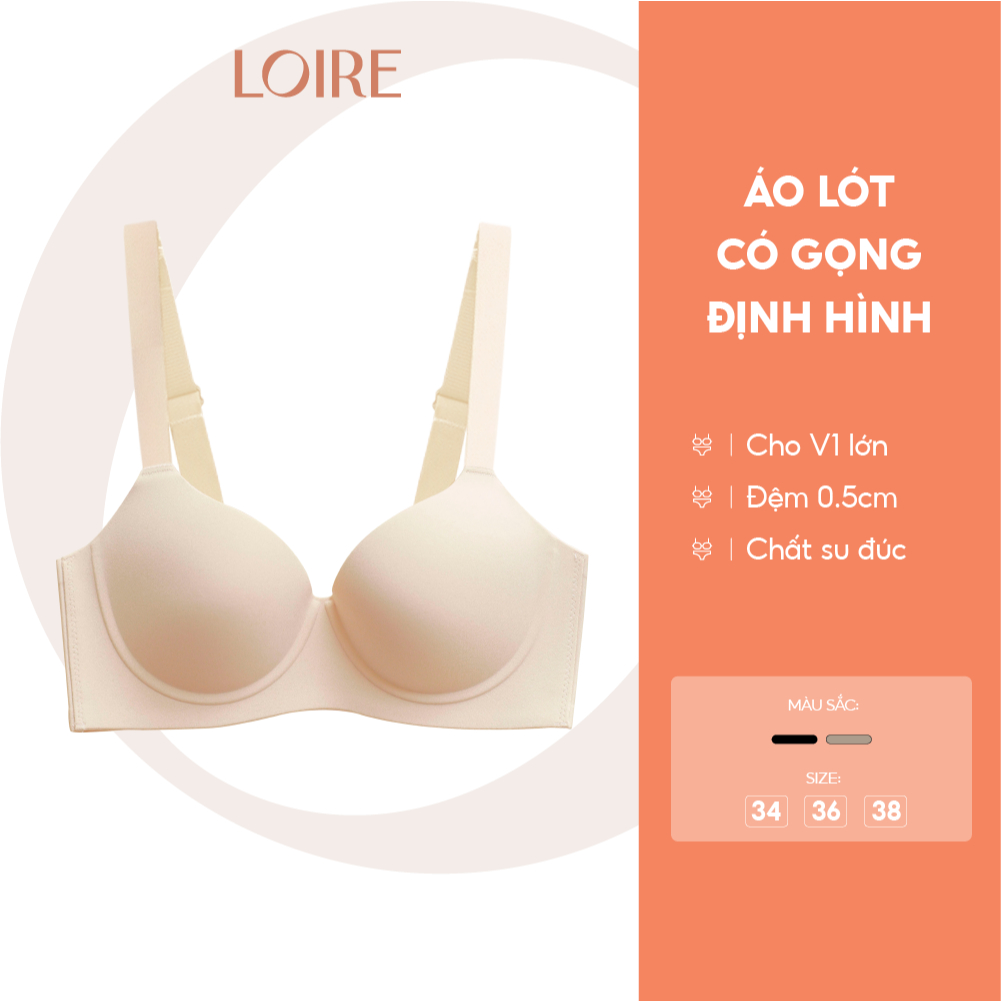 Áo Lót Có Gọng Đệm Mỏng Loirechic phù hợp cho vòng 1 lớn AL250310