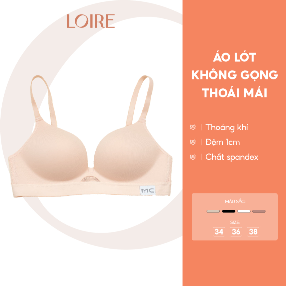 Áo Lót Không Gọng Đệm 1cm Thoải Mái Loirechic BRTS164
