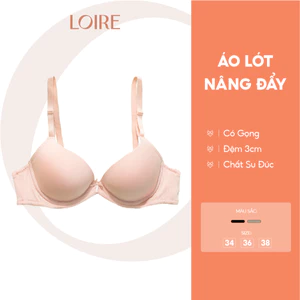 Áo Ngực Texture Trơn Có Gọng Đệm 2cm Nâng Ngực Loirechic BRTS80