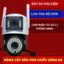 Camera YOOSEE WIFI 2 Mắt 2 Khung Hình Q42D ngoài trời xoay 360 Bảo Hành 5 Năm