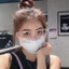 Mắt kính nam nữ không độ chống ánh sáng xanh và tia UV,kính mắt phong cách Ulzzang bền đẹp thay được tròng cận ABICA 544