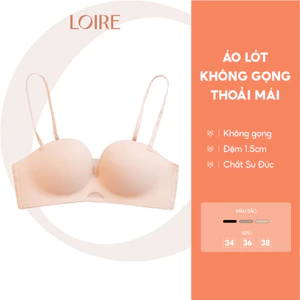 Áo Lót Không Gọng Đệm 1.5cm Thiết Kế Nửa Cup Loirechic BRNC208