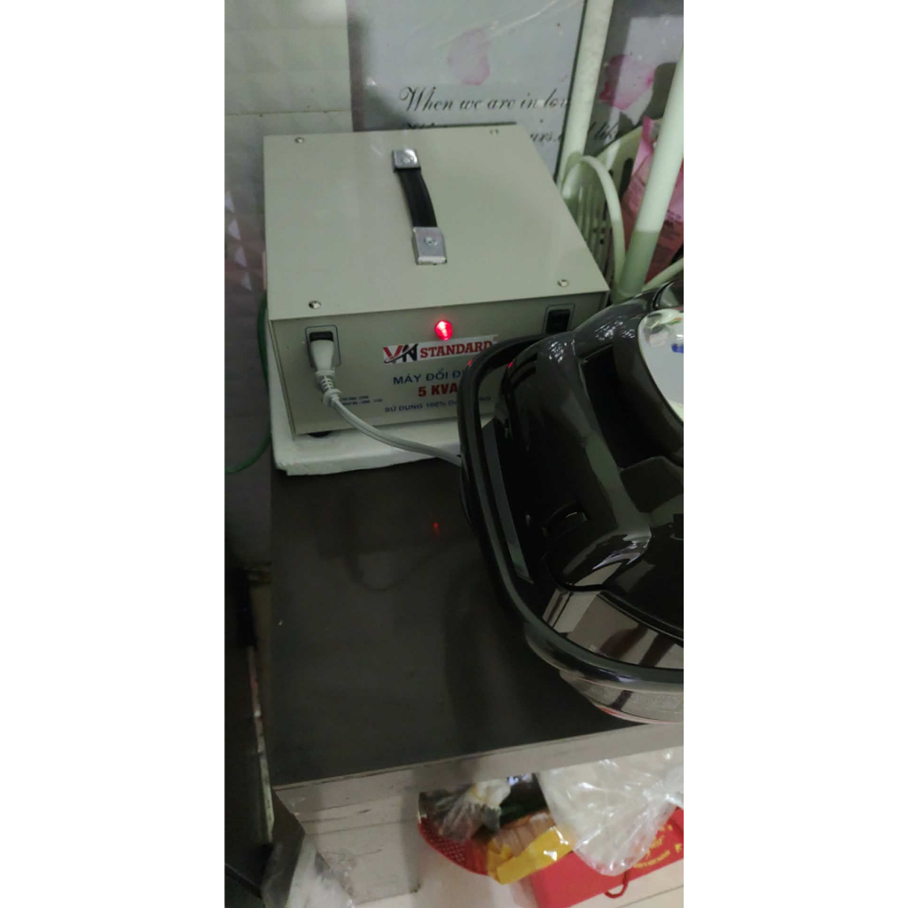 [5KVA-100% Dây Đồng] Đổi Nguồn Từ 220V sang 110V Dùng Cho Thiết Bị Nhật Bảo Hành 2 Năm - STD VIỆT