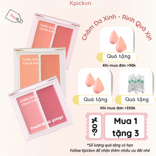 [Nội Địa Hàn] Má Hồng Kem Twinkle Pop (2 Ô Màu) - Căng Bóng, Tự Nhiên, Lâu Trôi