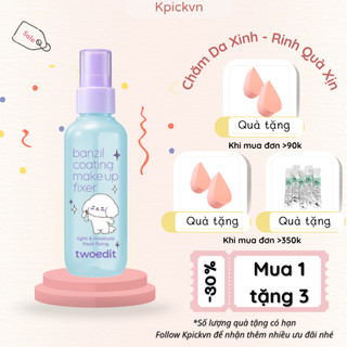 Xịt Khóa Nền Căng Bóng Twoedit by LUNA 100ml - Giữ Lớp Make-up Lâu Trôi, Bám Chặt Trên Da