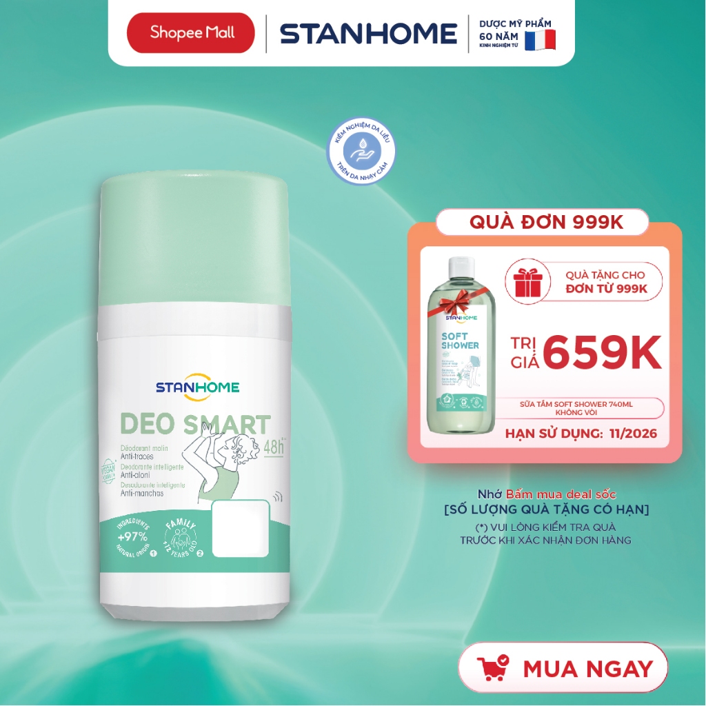 Bột Khử Mùi Stanhome - Hình ảnh thực tế