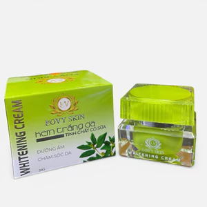 Kem Lovy Skin kem dưỡng trắng da tinh chất cỏ sữa dưỡng ẩm chăm sóc da 20g chính hãng