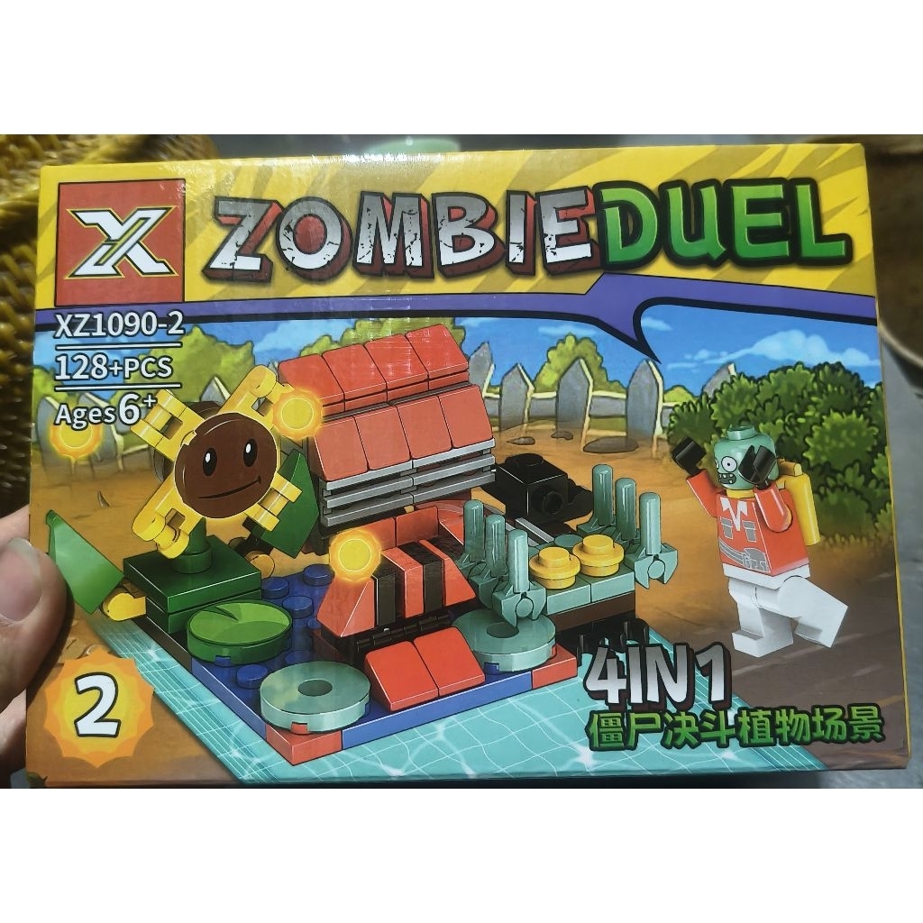 combo 2h ghép hình zombie