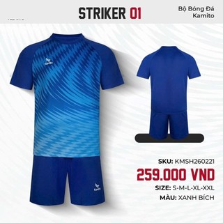 Bộ Quần Áo Bóng Đá Kamito Striker 01