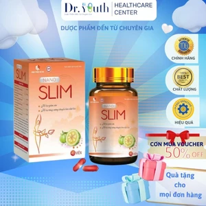 Viên Giảm Cân siêu tốc NANO SLIM Hỗ trợ giảm cân, tạo dáng, giữ dáng, chuyển hóa chất béo dư thừa, giúp dáng thon ngọn
