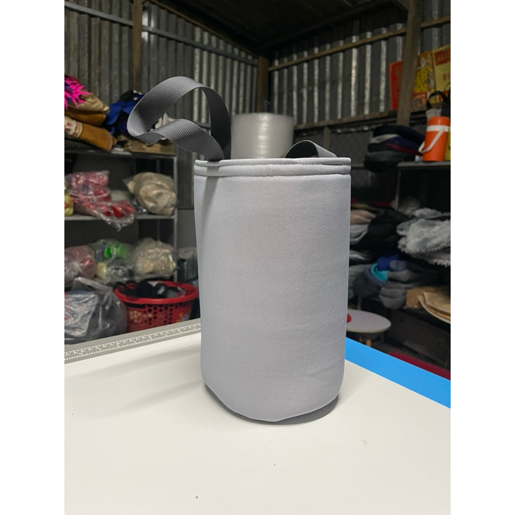 Túi Đựng Phích Nước Đá Vải Bố Dày Dặn Size 1L 2L 3L 4L Quai Xách Tiện Lợi Giao Màu Ngẫu Nhiên