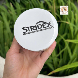 Miếng lau tẩy tế bào chết và hỗ trợ trị mụn Stridex Sensitive with Aloe (Hộp màu xanh lá)