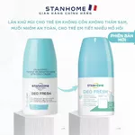 Combo 2 lăn khử mùi ngăn tiết mồ hôi cho trẻ em và cho da nhạy cảm không cồn hương tươi mát Stanhome deo fresh 50ml — ảnh 2