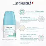 Combo 2 lăn khử mùi ngăn tiết mồ hôi cho trẻ em và cho da nhạy cảm không cồn hương tươi mát Stanhome deo fresh 50ml — ảnh 4