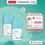 Combo 2 lăn khử mùi ngăn tiết mồ hôi cho trẻ em và cho da nhạy cảm không cồn hương tươi mát Stanhome deo fresh 50ml — ảnh 1